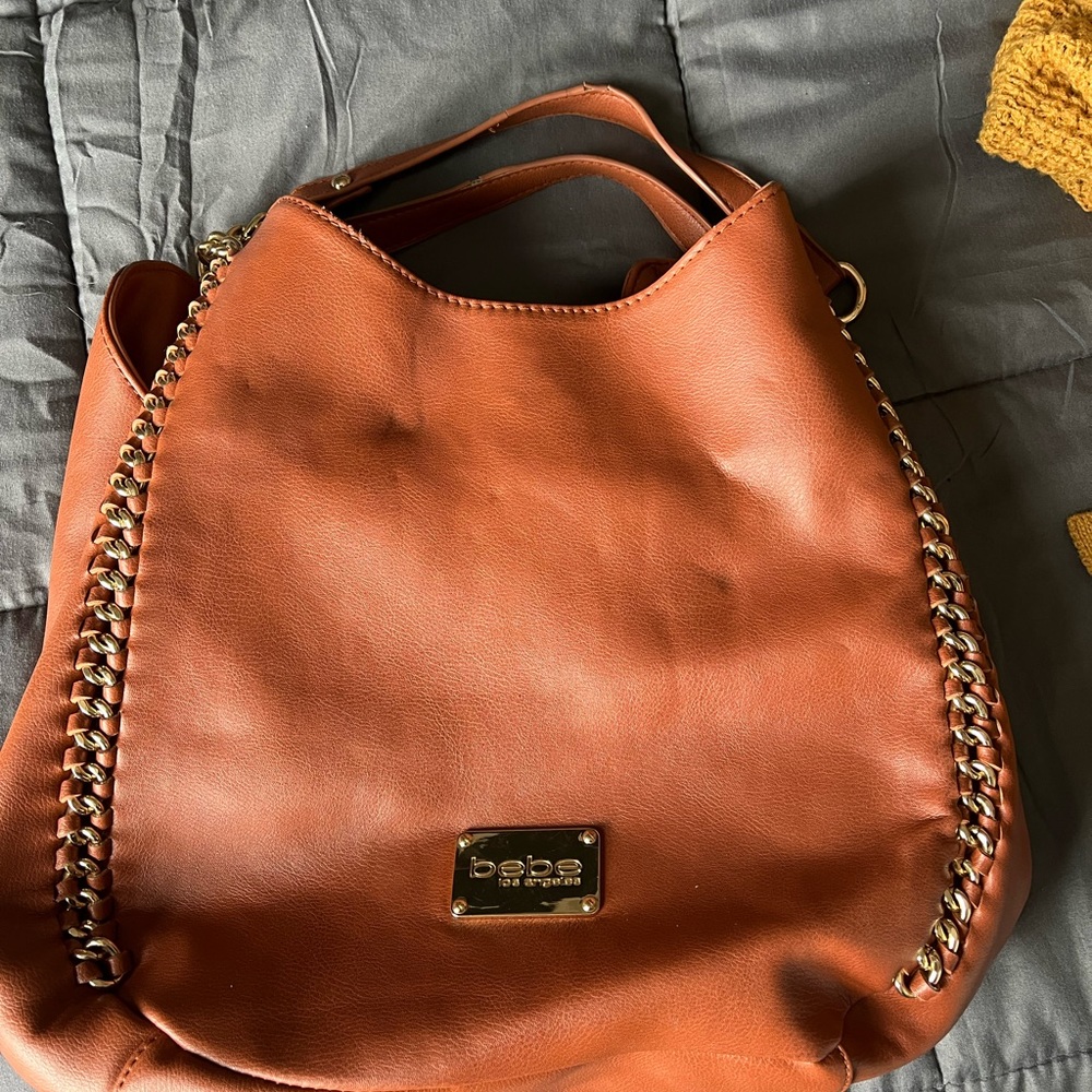Bebe tan purse